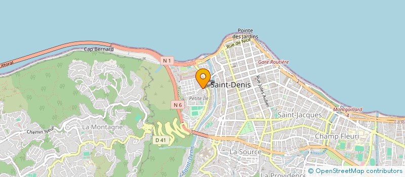localisation de l'entreprise MONTSOURIS à SAINT-DENIS