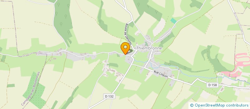 localisation de l'entreprise MONTUY TECHNIC ELEVAGE  THIEMBRONNE