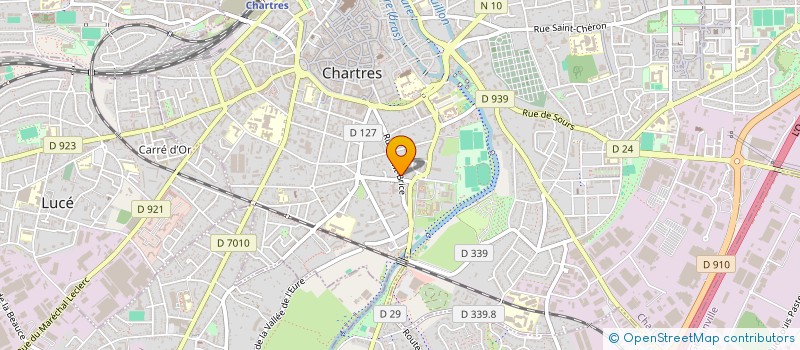 localisation de l'entreprise MONTVALLON à CHARTRES