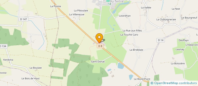 localisation de l'entreprise MONTVOLLET  CARENTOIR