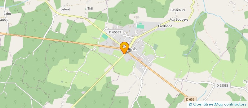 localisation de l'entreprise MONTY  GRIGNOLS