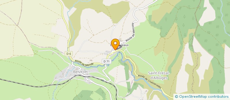 localisation de l'entreprise MONTY  SAINT-FREZAL-D ALBUGES