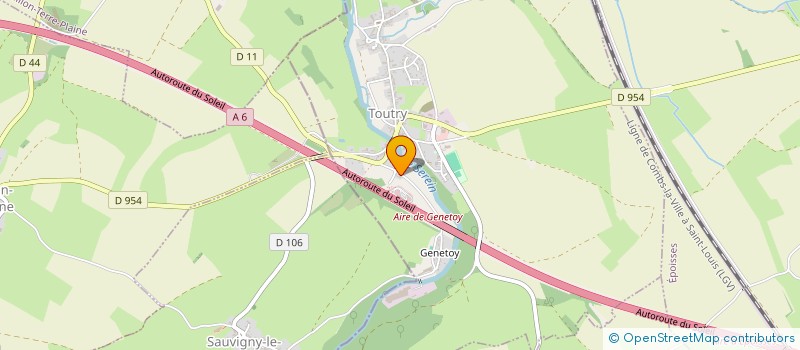 localisation de l'entreprise MONTZERON PRODUCTIQUE MONTAGE  TOUTRY