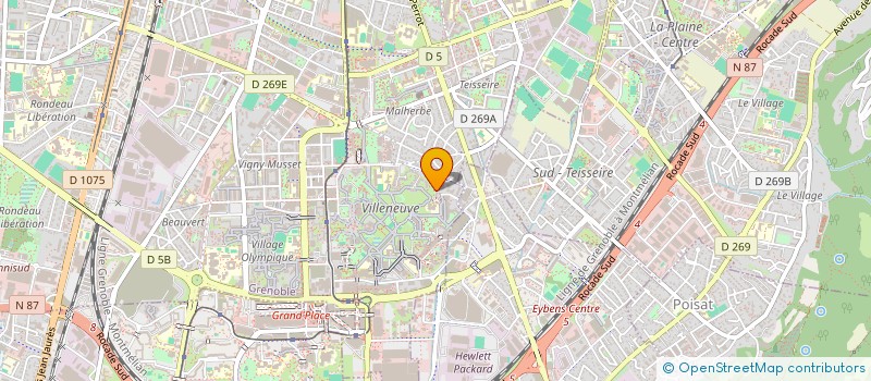 localisation de l'entreprise MONVERNAY INVESTISSEMENTS  GRENOBLE