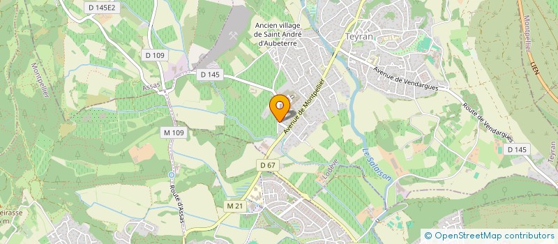 localisation de l'entreprise MONVILA ST GEORGES  TEYRAN