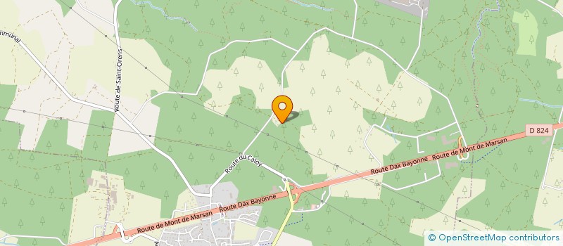 localisation de l'entreprise MONVISO  SAINT-PERDON