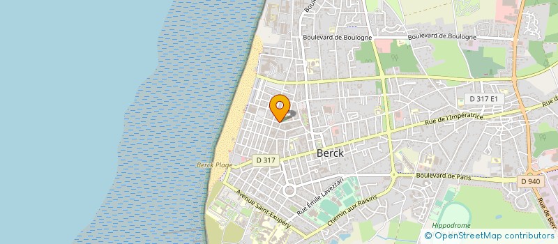 localisation de l'entreprise MONVOISIN LERMYTTE à BERCK