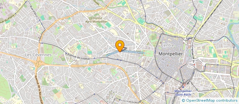 localisation de l'entreprise MONZA à MONTPELLIER