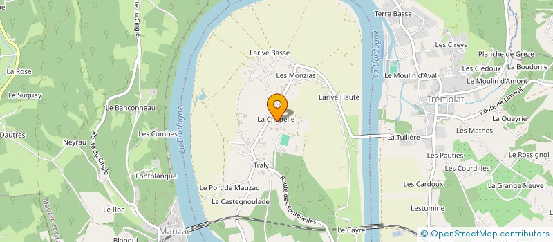 localisation de l'entreprise MONZIE FRERES à CALES