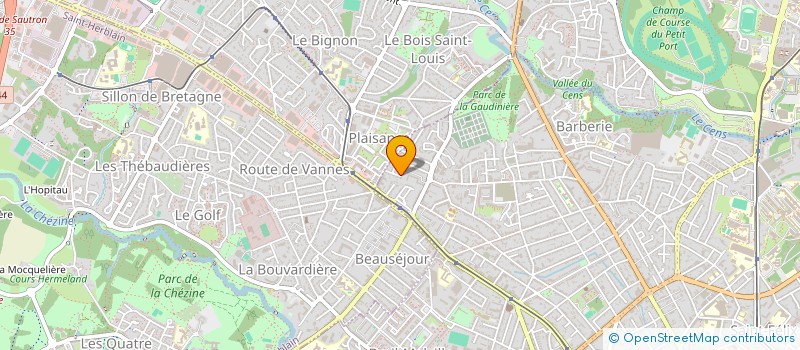 localisation de l'entreprise MOOD CONSEIL à NANTES
