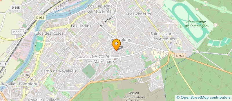 localisation de l'entreprise MOOD OIL  COMPIEGNE