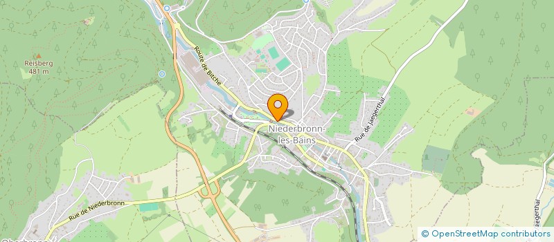 localisation de l'entreprise MOOD PRESSING SIMONA  NIEDERBRONN-LES-BAINS