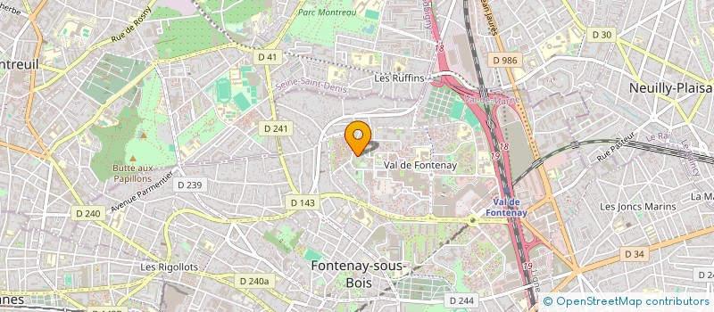 localisation de l'entreprise MOOD TIMANMAY à FONTENAY-SOUS-BOIS