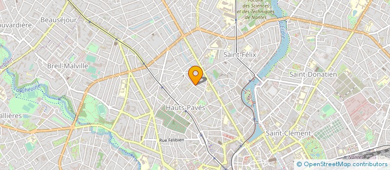 localisation de l'entreprise MOODERS à NANTES