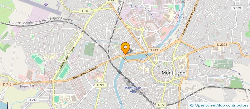 localisation de l'entreprise MOODIIZII à MONTLUCON