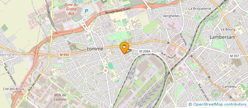 localisation de l'entreprise MOODMODA à LILLE