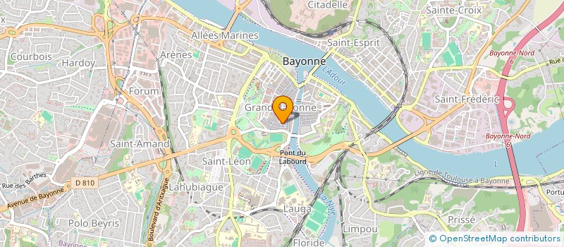 localisation de l'entreprise MOODORA à BAYONNE