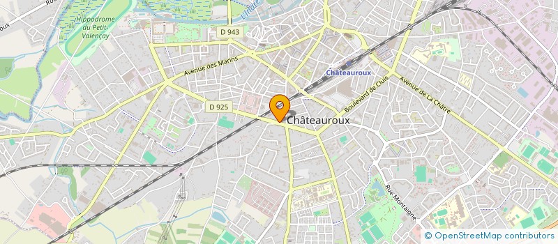 localisation de l'entreprise MOOGLY DEUX à CHATEAUROUX