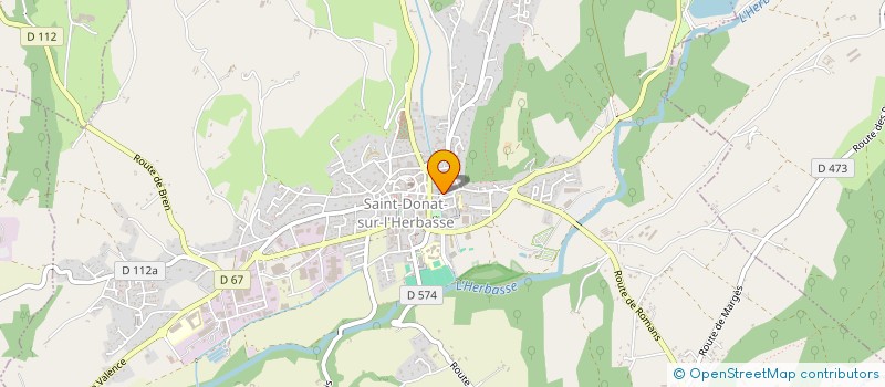 localisation de l'entreprise MOOGUI'S  SAINT-DONAT-SUR-L'HERBASSE