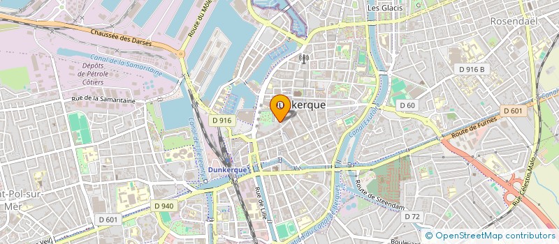 localisation de l'entreprise MOOGY à DUNKERQUE