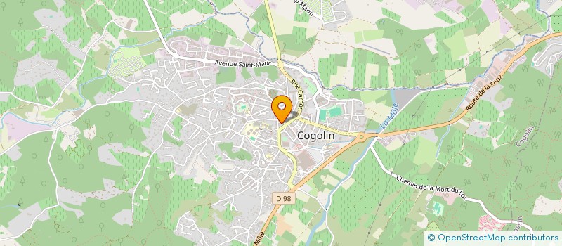 localisation de l'entreprise MOOJIK  COGOLIN