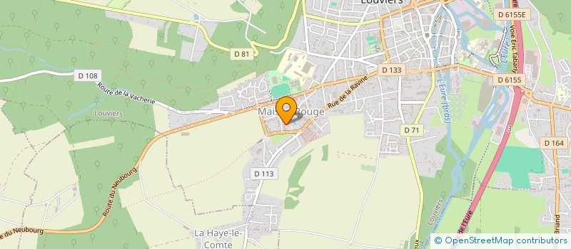 localisation de l'entreprise MOOMININS à LOUVIERS