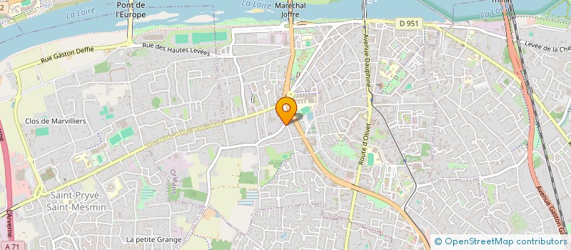 localisation de l'entreprise MOON 2017 à ORLEANS