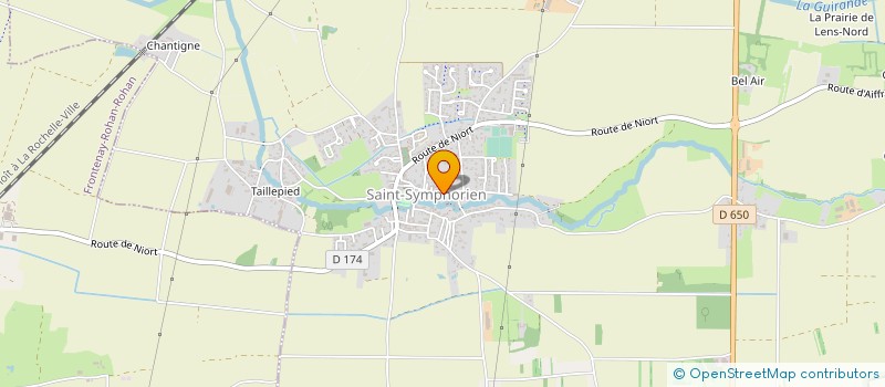 localisation de l'entreprise MOON  SAINT-SYMPHORIEN