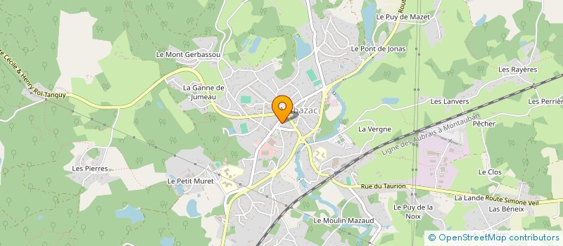 localisation de l'entreprise MOON  AMBAZAC