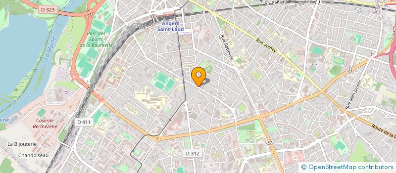 localisation de l'entreprise MOON  ANGERS