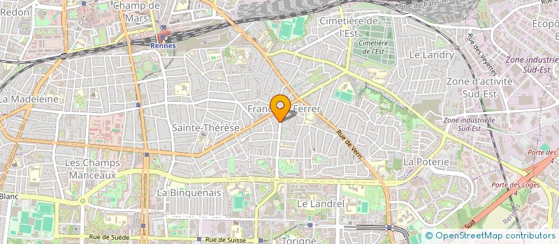 localisation de l'entreprise MOON  RENNES