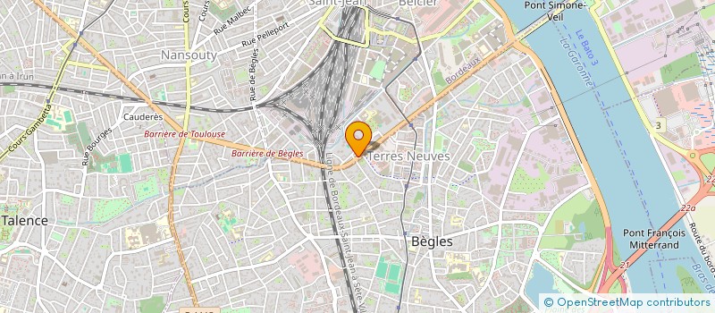 localisation de l'entreprise MOON AGENCY LR  BORDEAUX