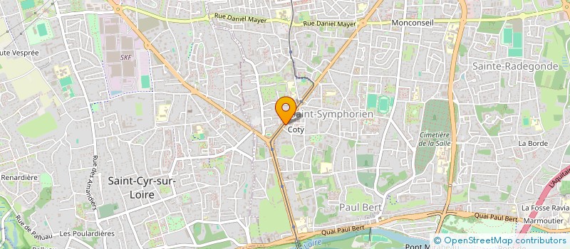 localisation de l'entreprise MOON ART  TOURS