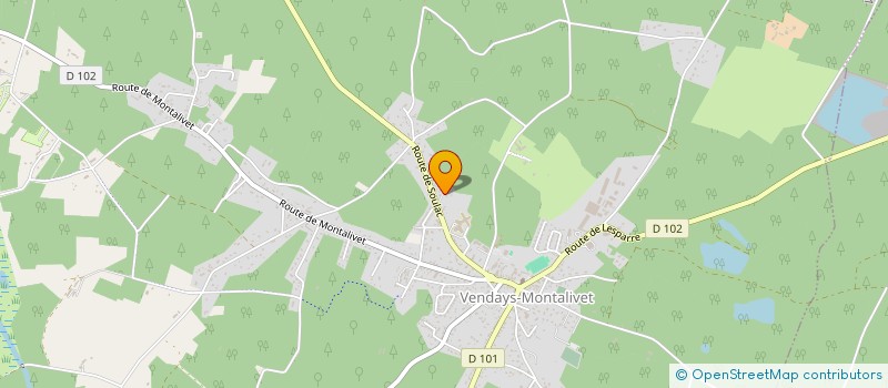 localisation de l'entreprise MOON-BY INVEST  VENDAYS-MONTALIVET