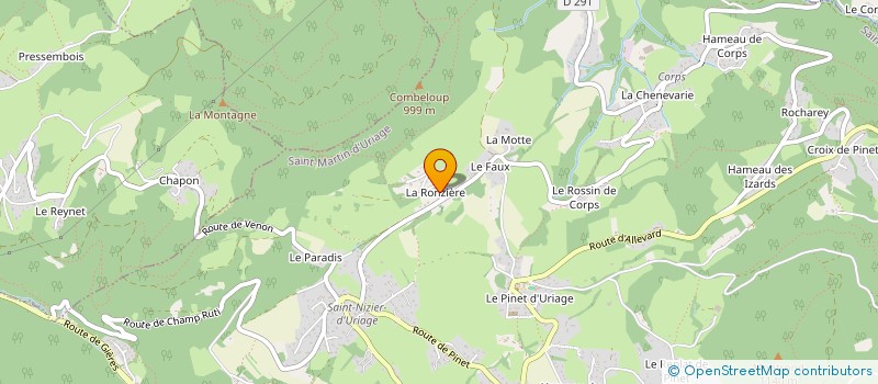 localisation de l'entreprise MOON EBIKE  SAINT-MARTIN-D'URIAGE