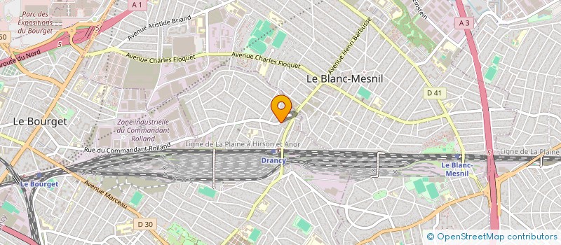 localisation de l'entreprise MOON EVENTS à DRANCY