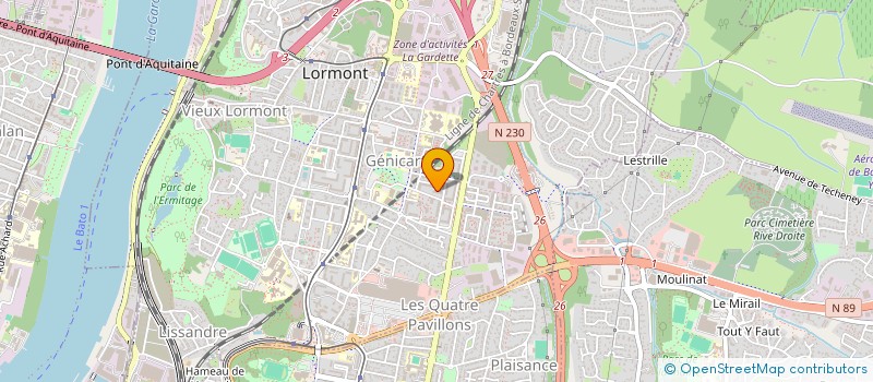 localisation de l'entreprise MOON HEROES SAS  LORMONT