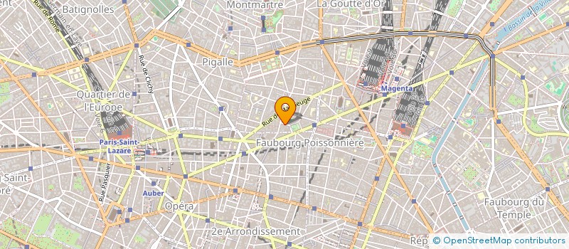 localisation de l'entreprise MOON HOSPITALITY  PARIS