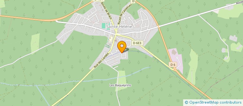 localisation de l'entreprise MOON PROD  SAINTE-HELENE