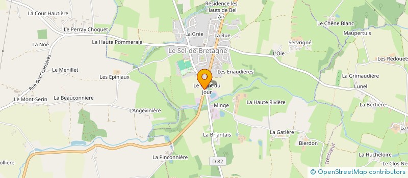 localisation de l'entreprise MOON SHARK RACING TEAM  LE SEL-DE-BRETAGNE