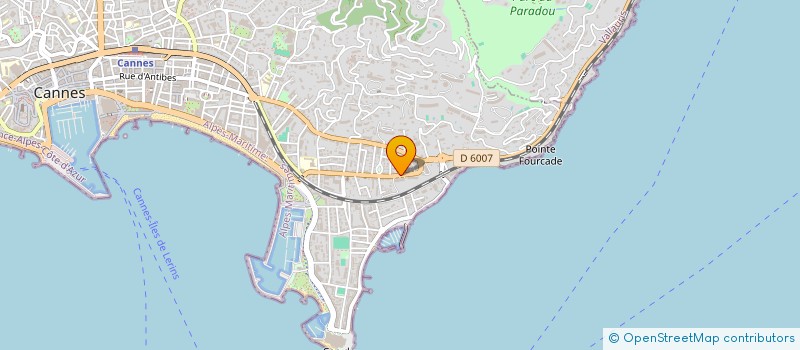 localisation de l'entreprise MOON STORY à CANNES