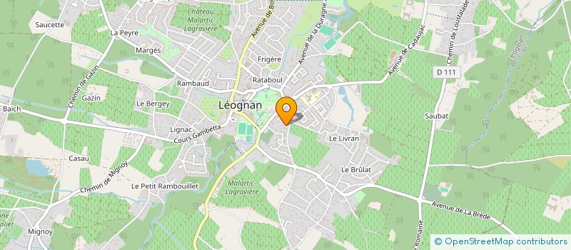 localisation de l'entreprise MOONBACK  LEOGNAN