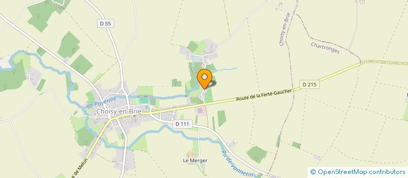 localisation de l'entreprise MOONDI  CHOISY-EN-BRIE