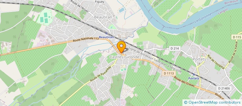 localisation de l'entreprise MOONETTE à AYGUEMORTE-LES-GRAVES
