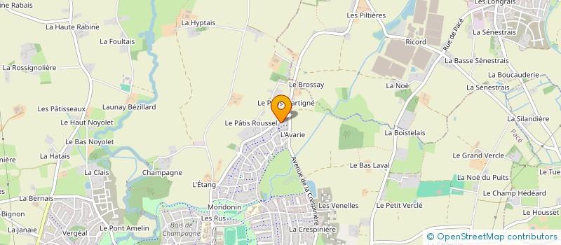 localisation de l'entreprise MOONLIGHT 1  PACE