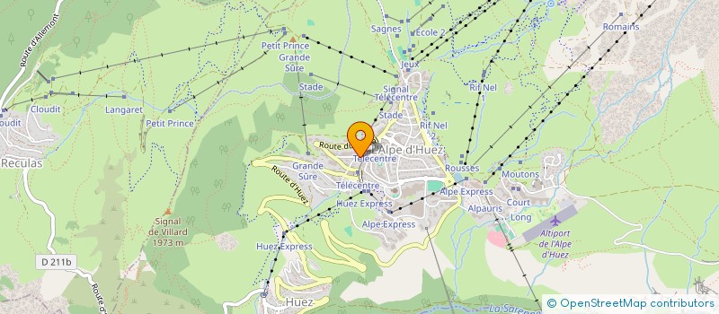 localisation de l'entreprise MOONLIGHT GROUP  HUEZ