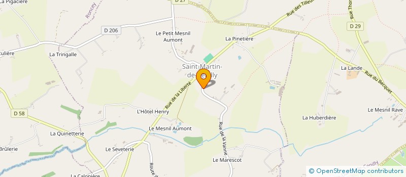 localisation de l'entreprise MOONRING  SAINT-MARTIN-DE-CENILLY