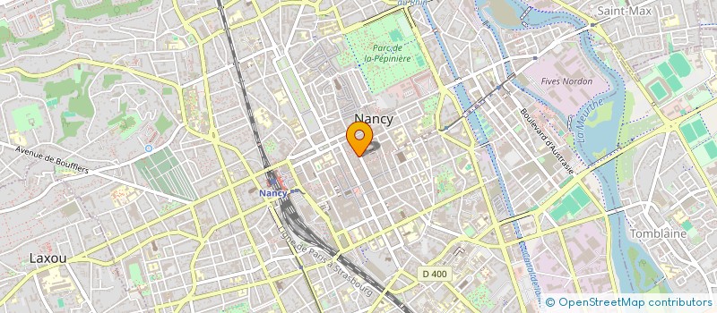 localisation de l'entreprise MOONROAD  NANCY