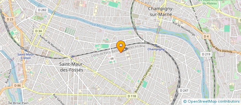 localisation de l'entreprise MOONROCK à SAINT-MAUR-DES-FOSSES