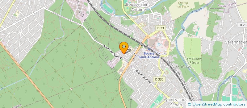 localisation de l'entreprise MOONSHOT  YERRES